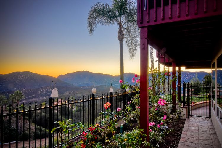 View from front door