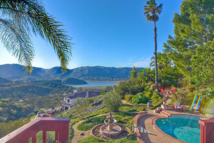 View of Lake from Primary deck - Digitally Altered - Digitally Altered - Digitally Altered