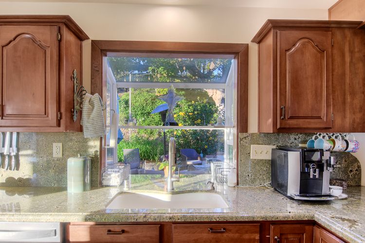 Views from the kitchen sink