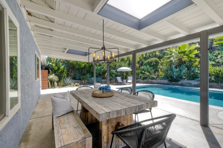 Covered Patio for Al Fresco Dining