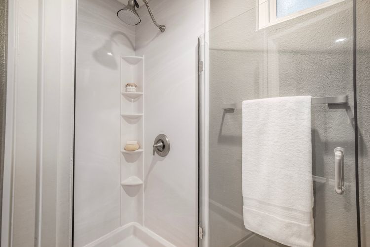 Walk in Shower in Primary